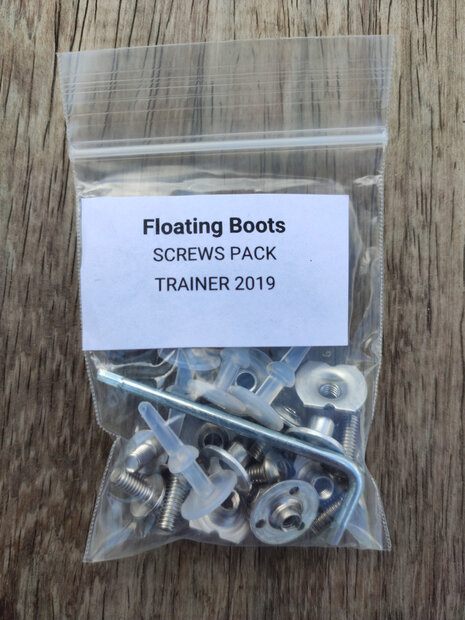 FLOATING BOOT SCREWSET (1 BOOT)